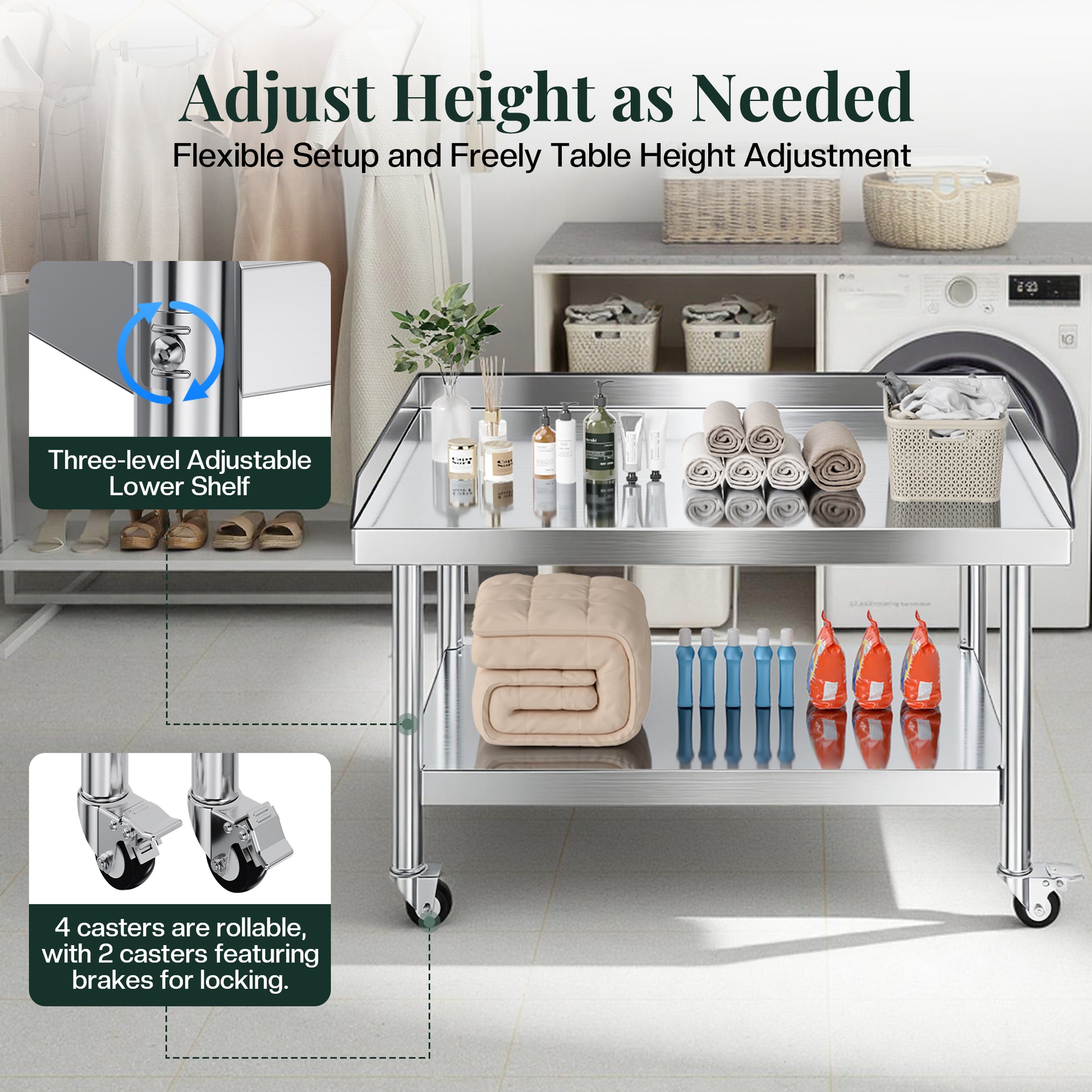 Stainless Steel Equipment Stand Amerlife