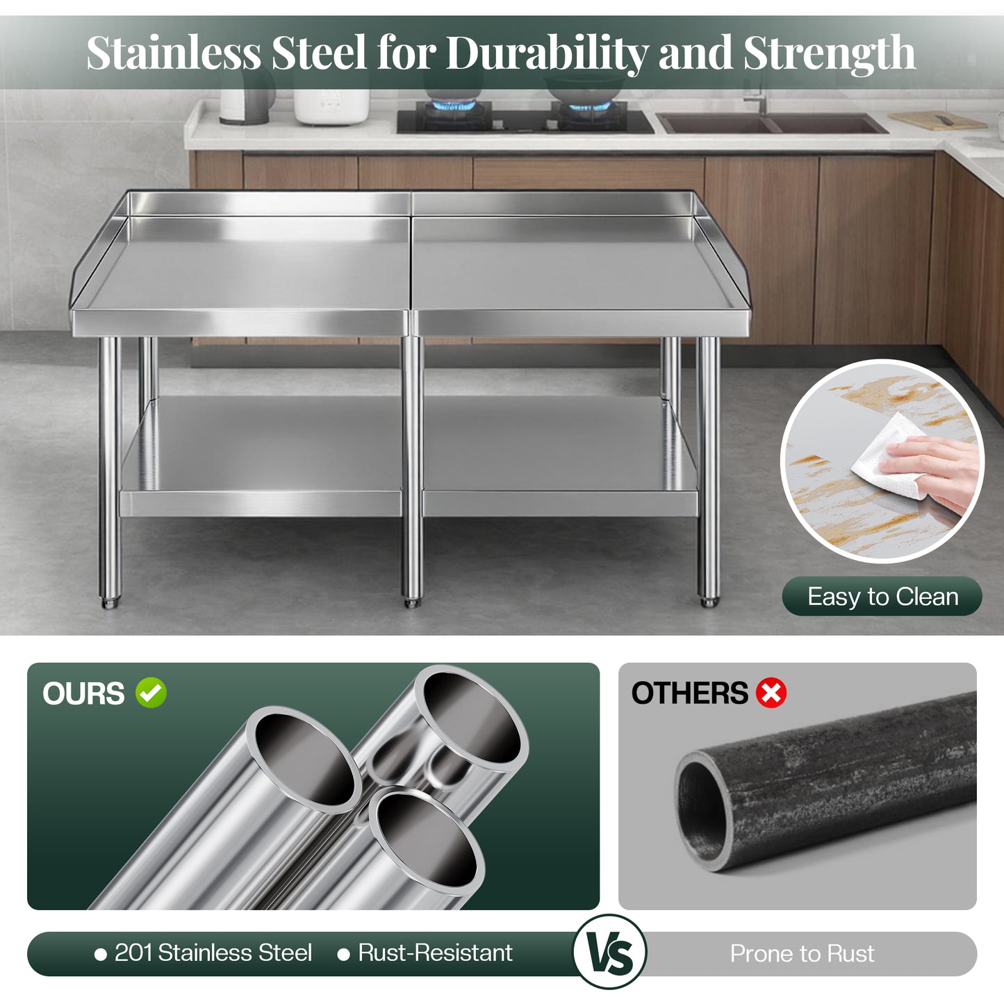 Stainless Steel Equipment Stand Amerlife