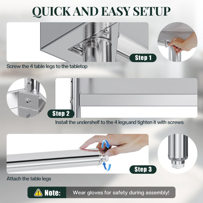 Stainless Steel Equipment Stand Amerlife