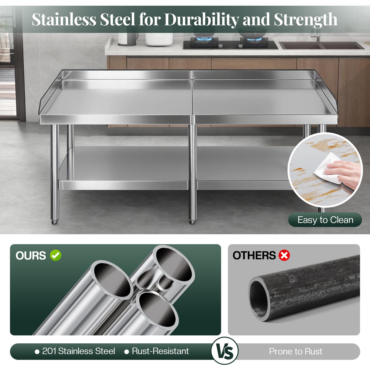 Stainless Steel Equipment Stand Amerlife