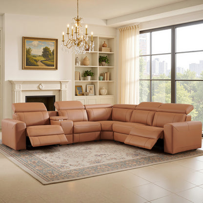 Velouria Electric Reclining Sofa