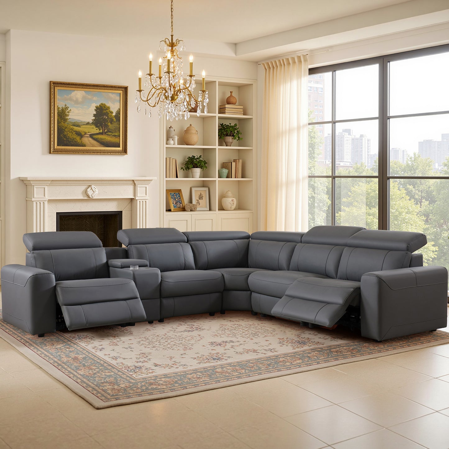 Aurelia Cat Proof Electric Reclining Sofa Amerlife