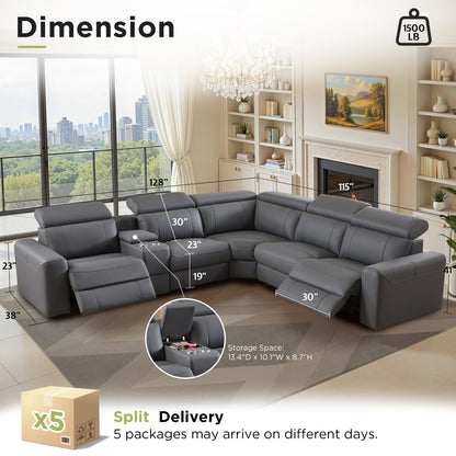 Aurelia Cat Proof Electric Reclining Sofa Amerlife