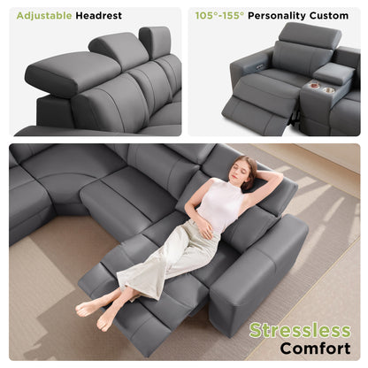 Aurelia Cat Proof Electric Reclining Sofa Amerlife