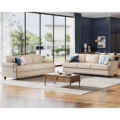 Two Sofas / Beige