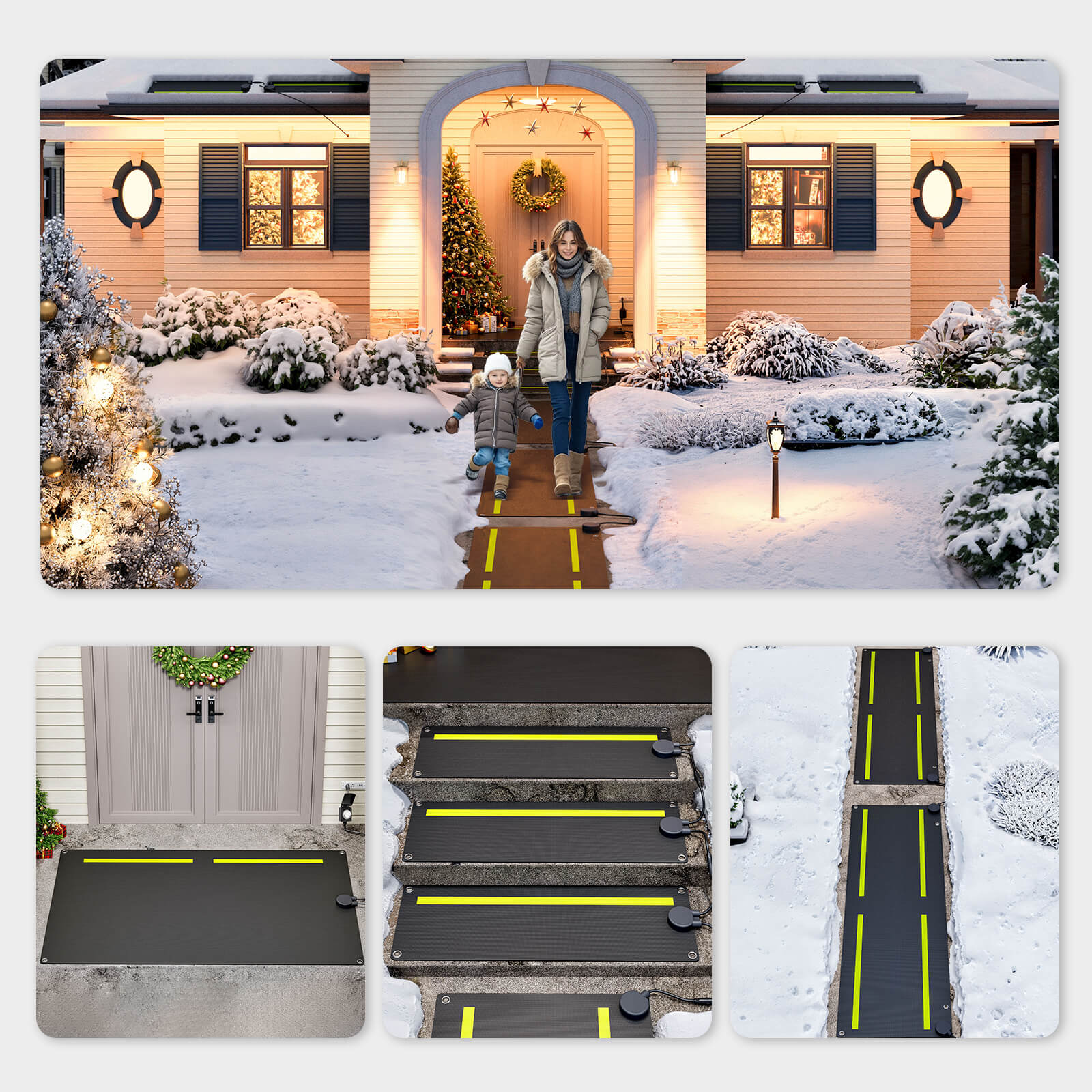 ThermaGuard Graphene Snow Melting Mat - Amerlife- 10x30inch-3