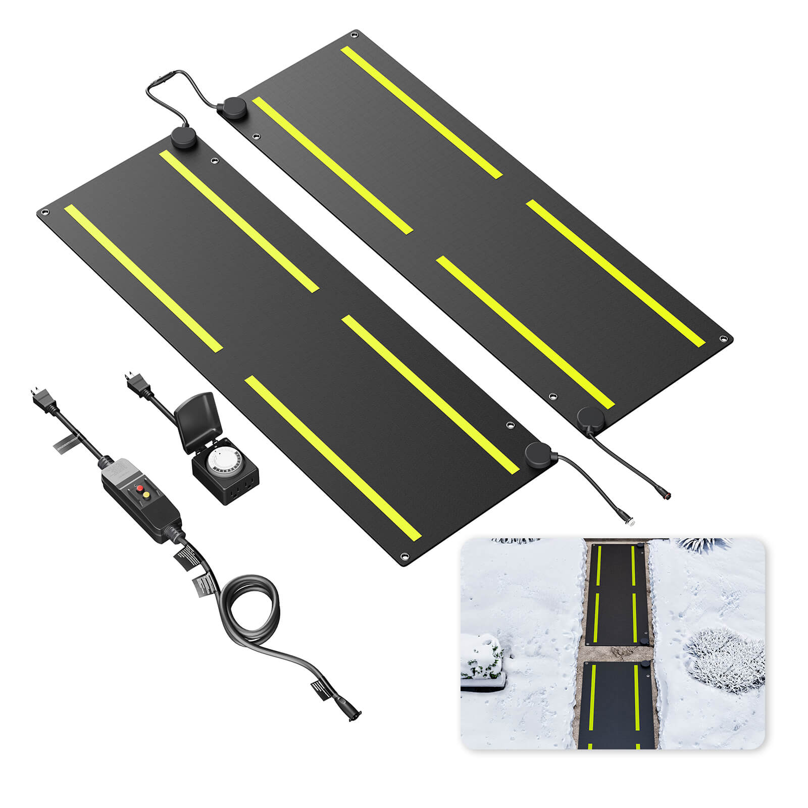 ThermaGuard Graphene Snow Melting Mat - Amerlife- 20x60inch-2