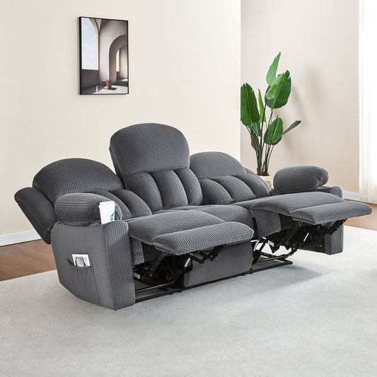 Pogie 85'' Recliner Couch