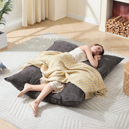 Snug 46" Oversized Sofa Chair - Chenille Gray