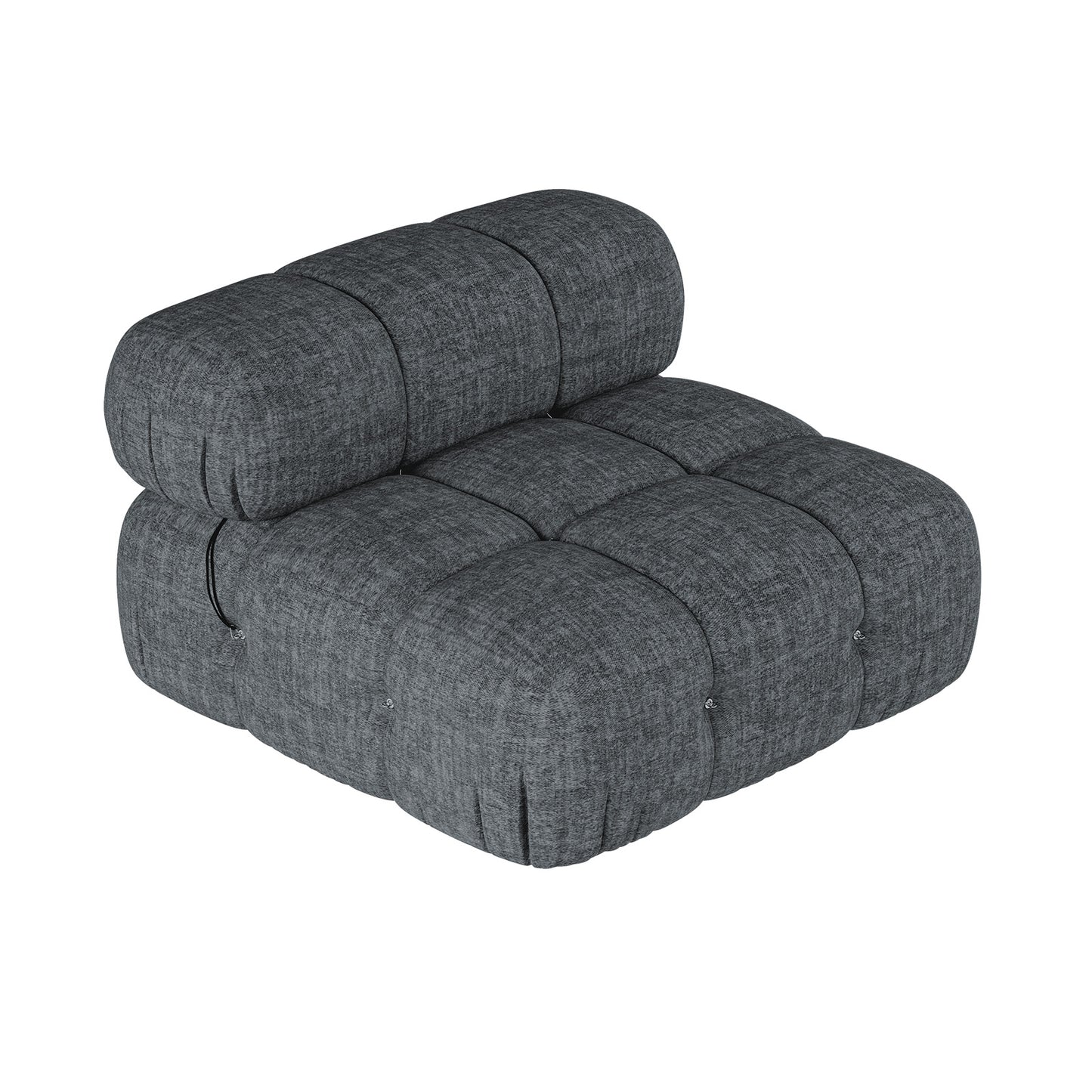 Oakley Modular Sectional Sofa - Middle Seater / Dark Grey