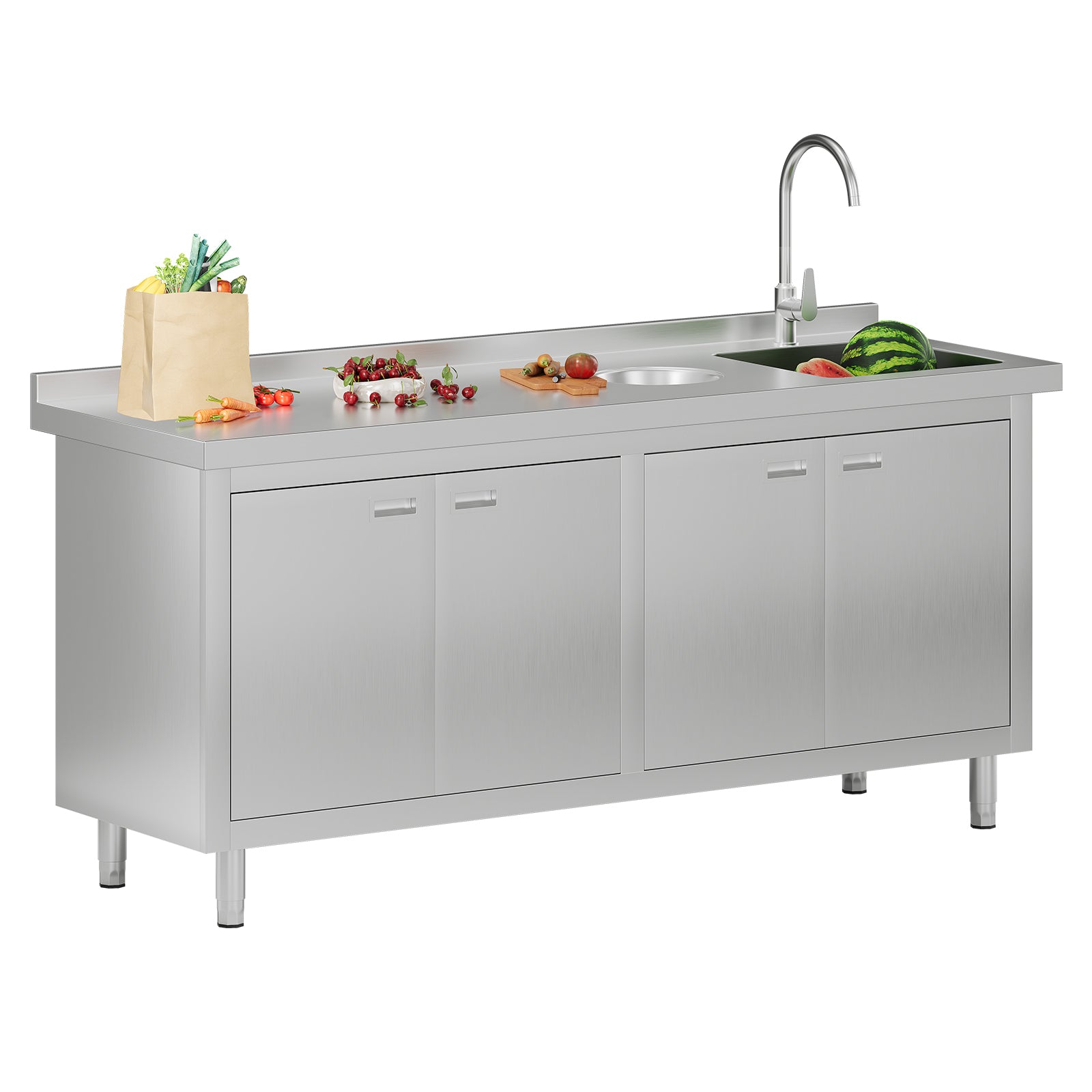 Stainless Steel Sink Cabinet Amerlife