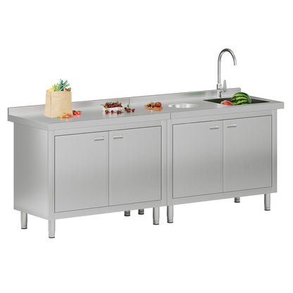 Stainless Steel Sink Cabinet Amerlife