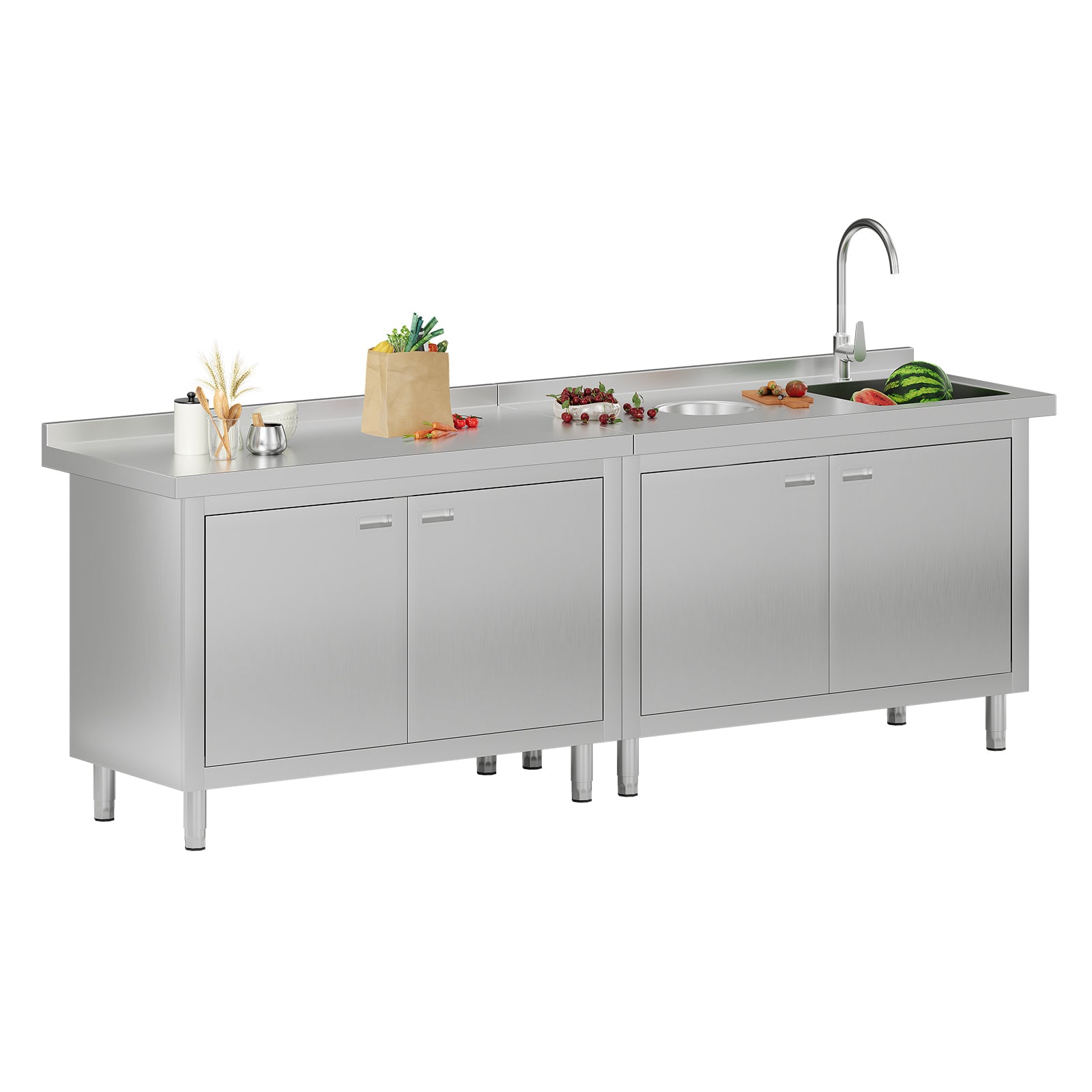 Stainless Steel Sink Cabinet Amerlife