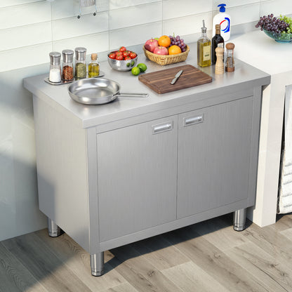 Stainless Steel Work Cabinet Amerlife 