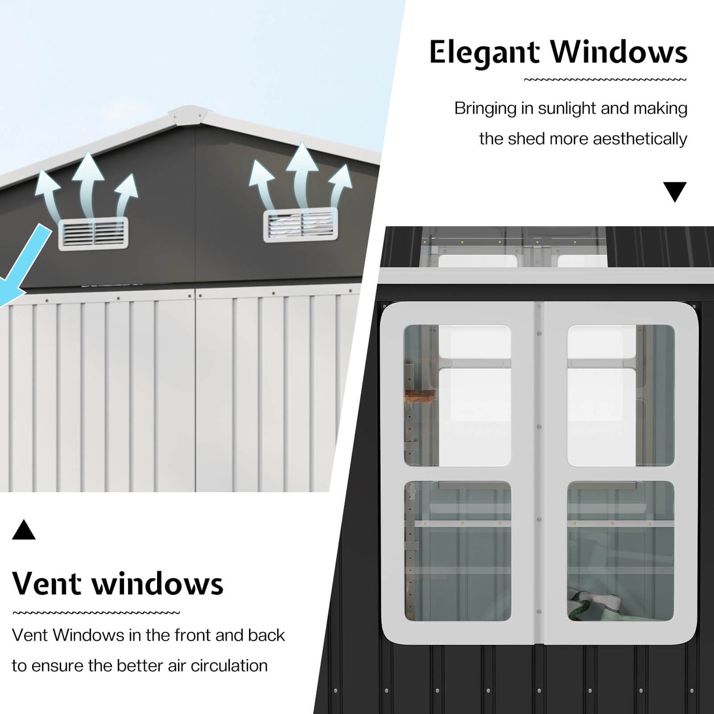 Veltrix Storage Shed - Amerlife