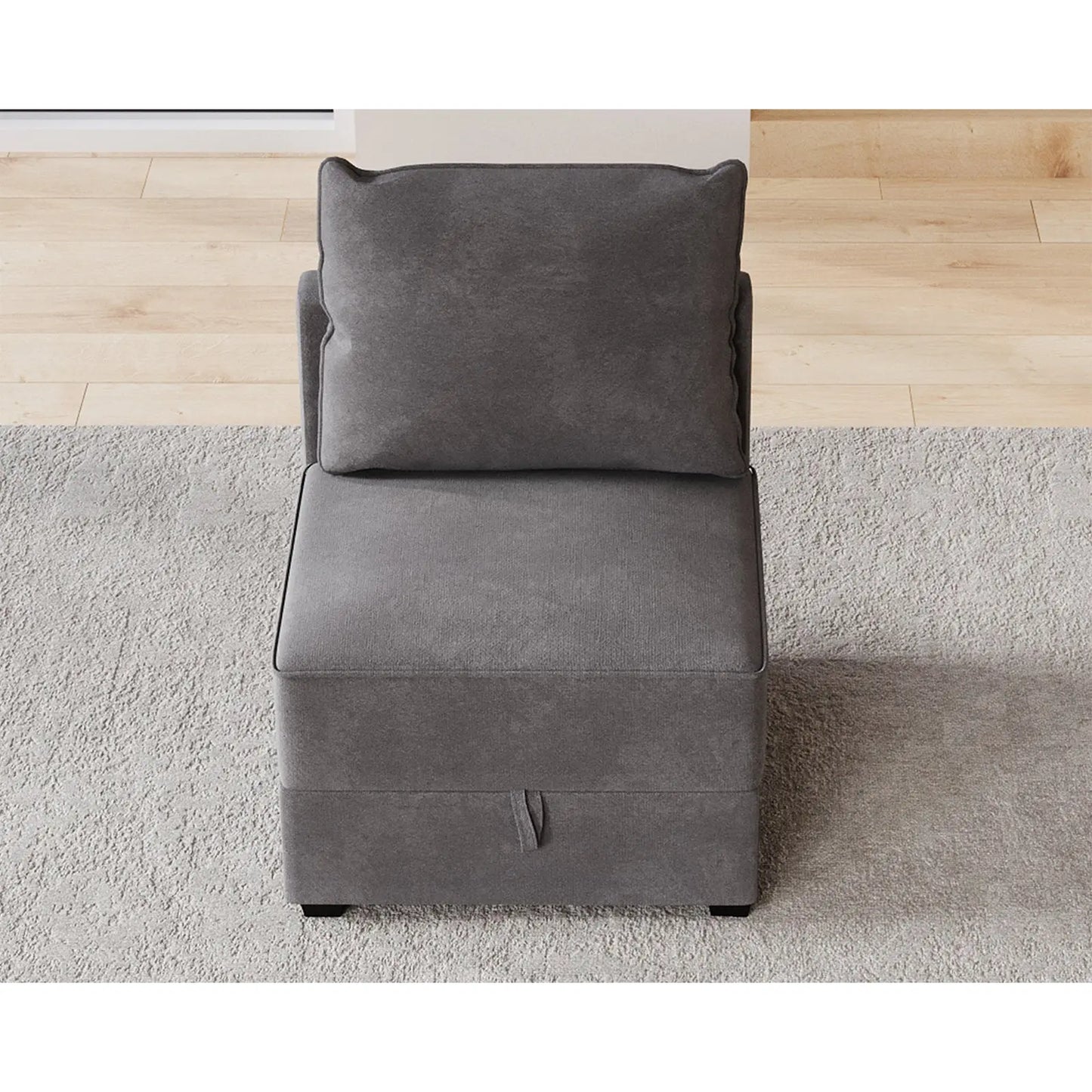 Without Armrests / Grey