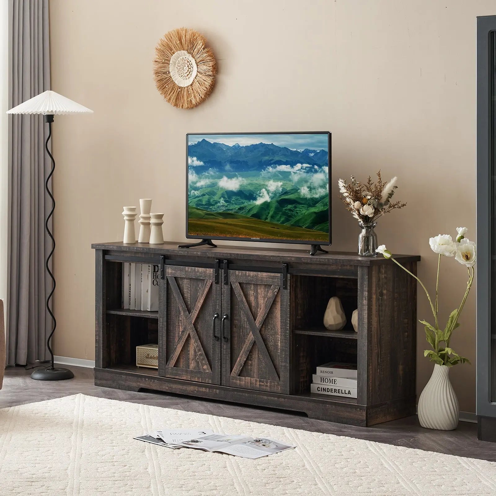 Sawyer 66a Farmhouse TV Stand