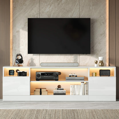 Lumis 70" TV Stand Amerlife White