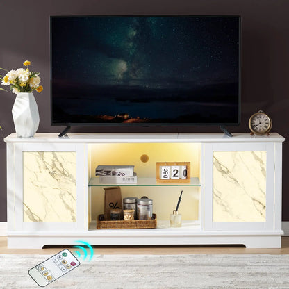 Thassos Marble TV Stand Amerlife