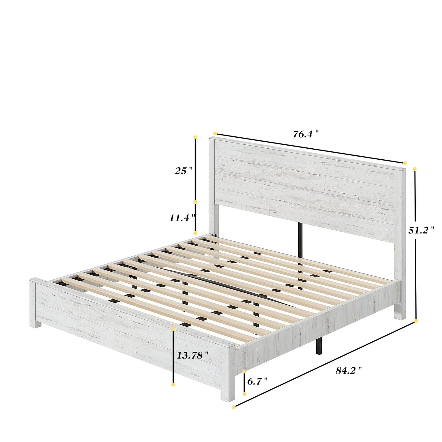 BSW011 Timber Rustic White