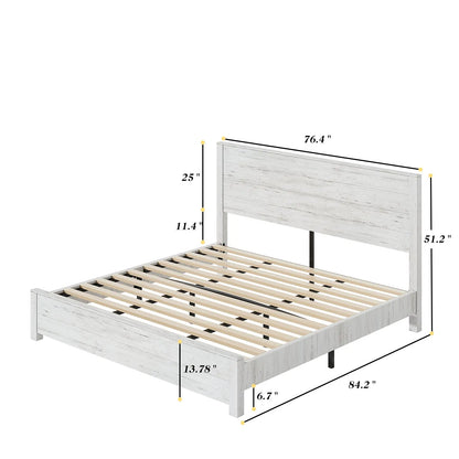 BSW011 Timber Rustic White