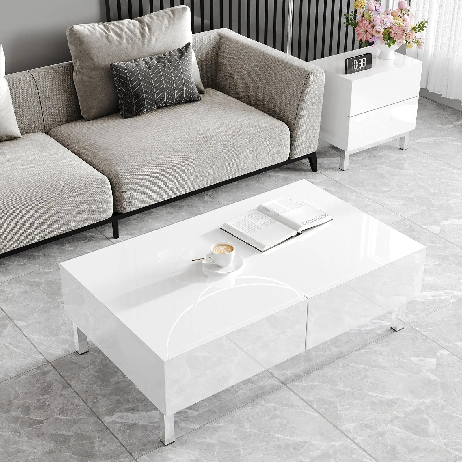 cct024 CoffeeTable white