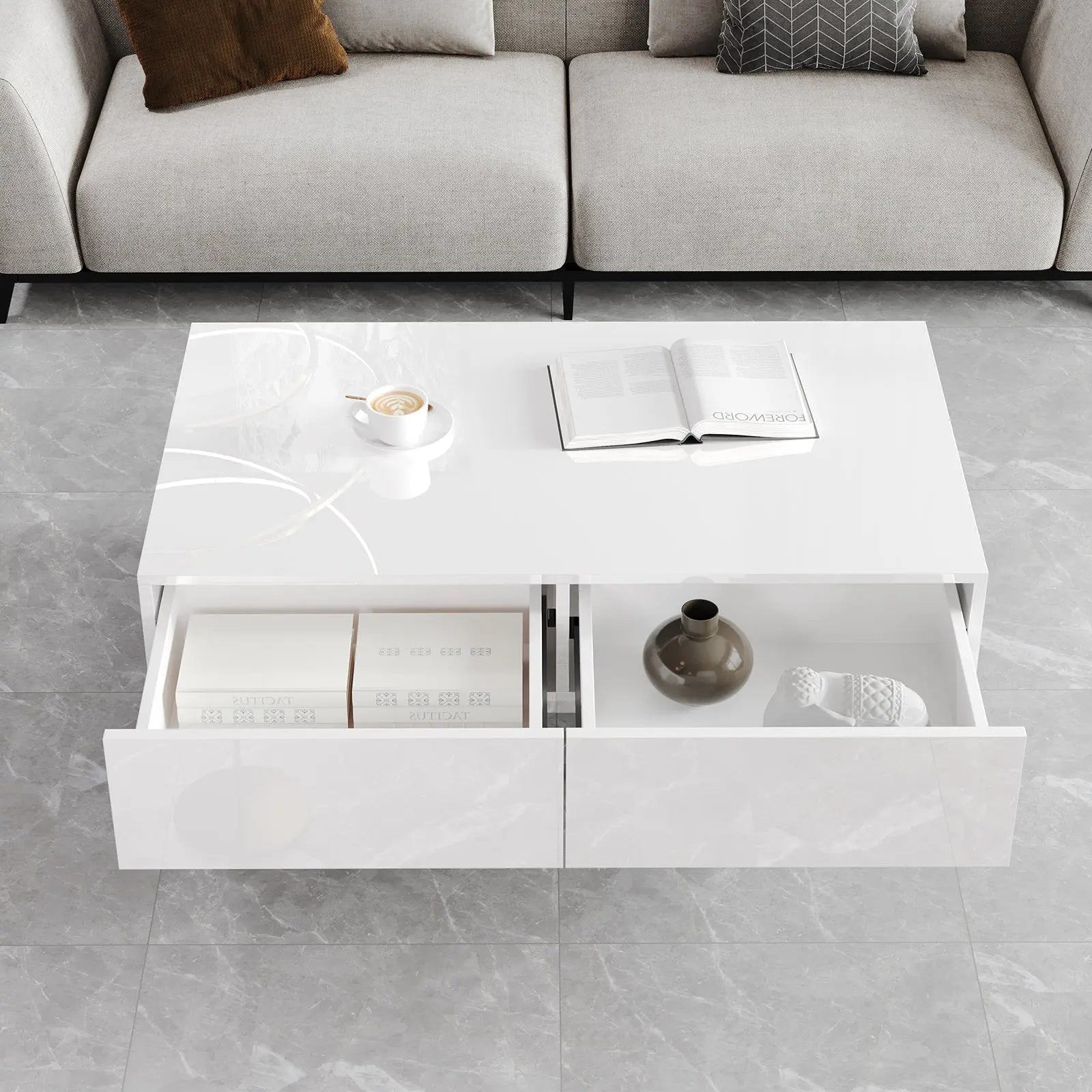 cct024 CoffeeTable white