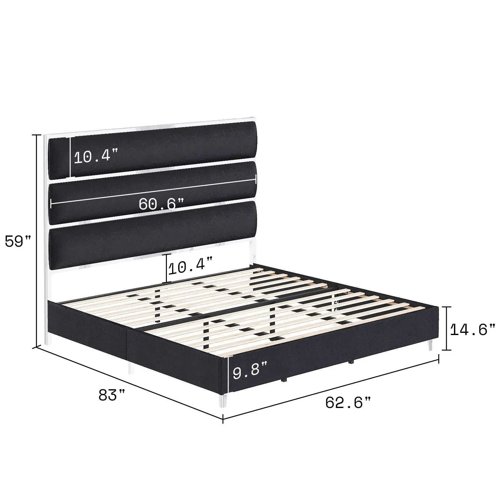 Queen BHB022 Wharton Black