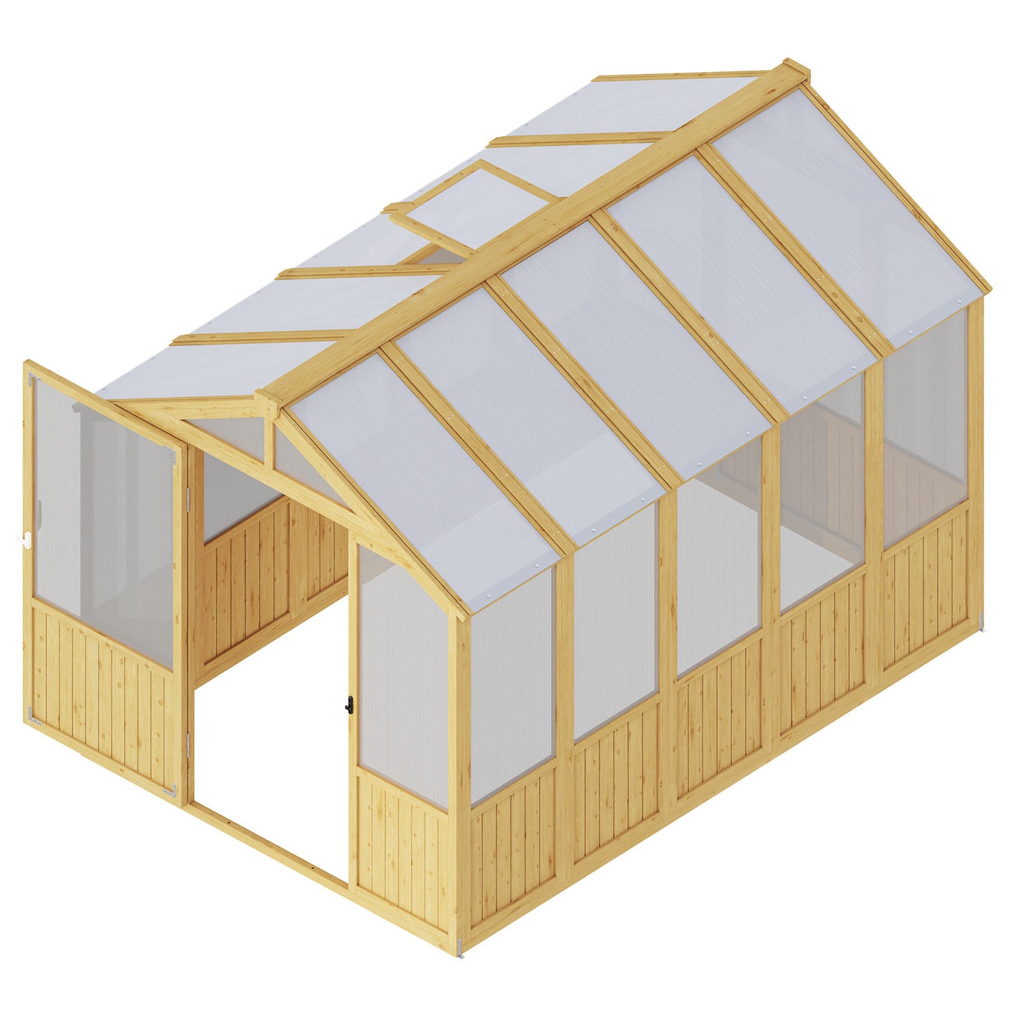 Cedar Walk-In Greenhouse Amerlife