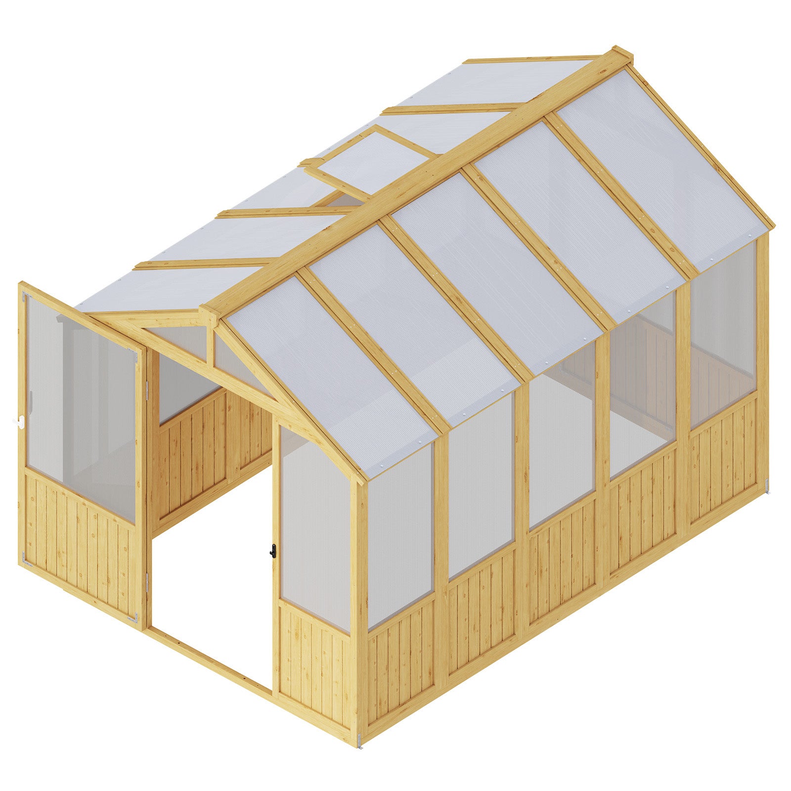Cedar Walk-In Greenhouse Amerlife