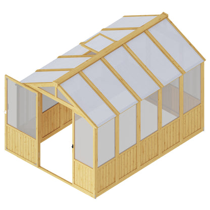 Cedar Walk-In Greenhouse Amerlife