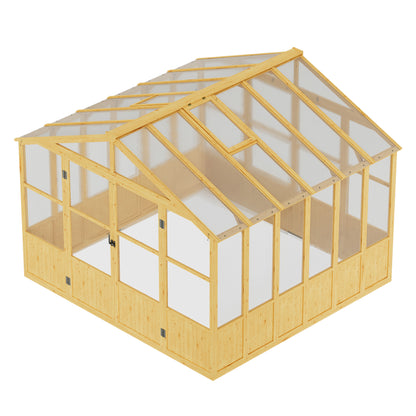 Cedar Walk-In Greenhouse Amerlife