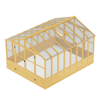Cedar Walk-In Greenhouse Amerlife