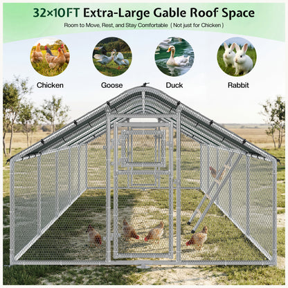 Extra Large Walk-In Chicken Run Amerlife