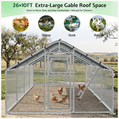Extra Large Walk-In Chicken Run Amerlife