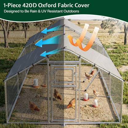 Extra Large Walk-In Chicken Run Amerlife