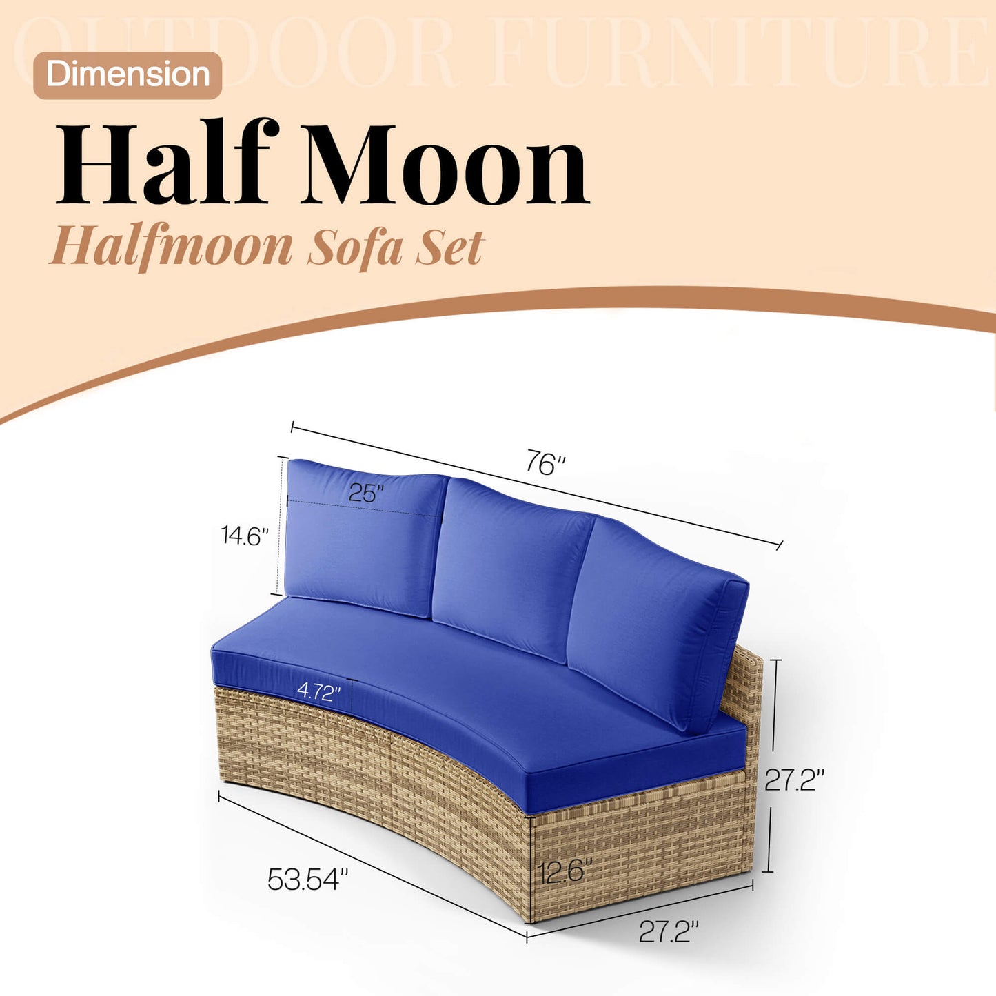 YPS001 Unity Blue 3 Seats