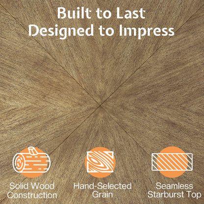Gather Solid Wood Dining Set Amerlife