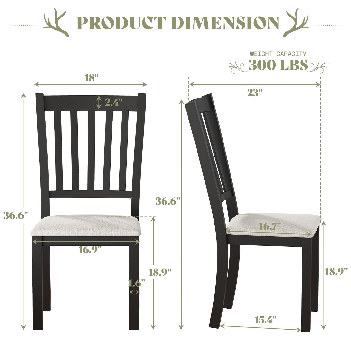 Carve Upholstered Dining Chairs Amerlife Cream