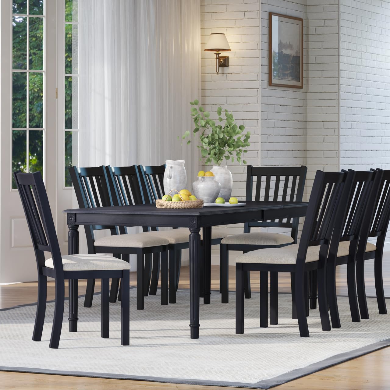 Carve Upholstered Dining Chairs Amerlife Grey