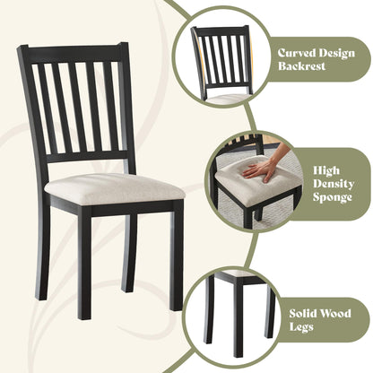 Carve Upholstered Dining Chairs Amerlife Grey