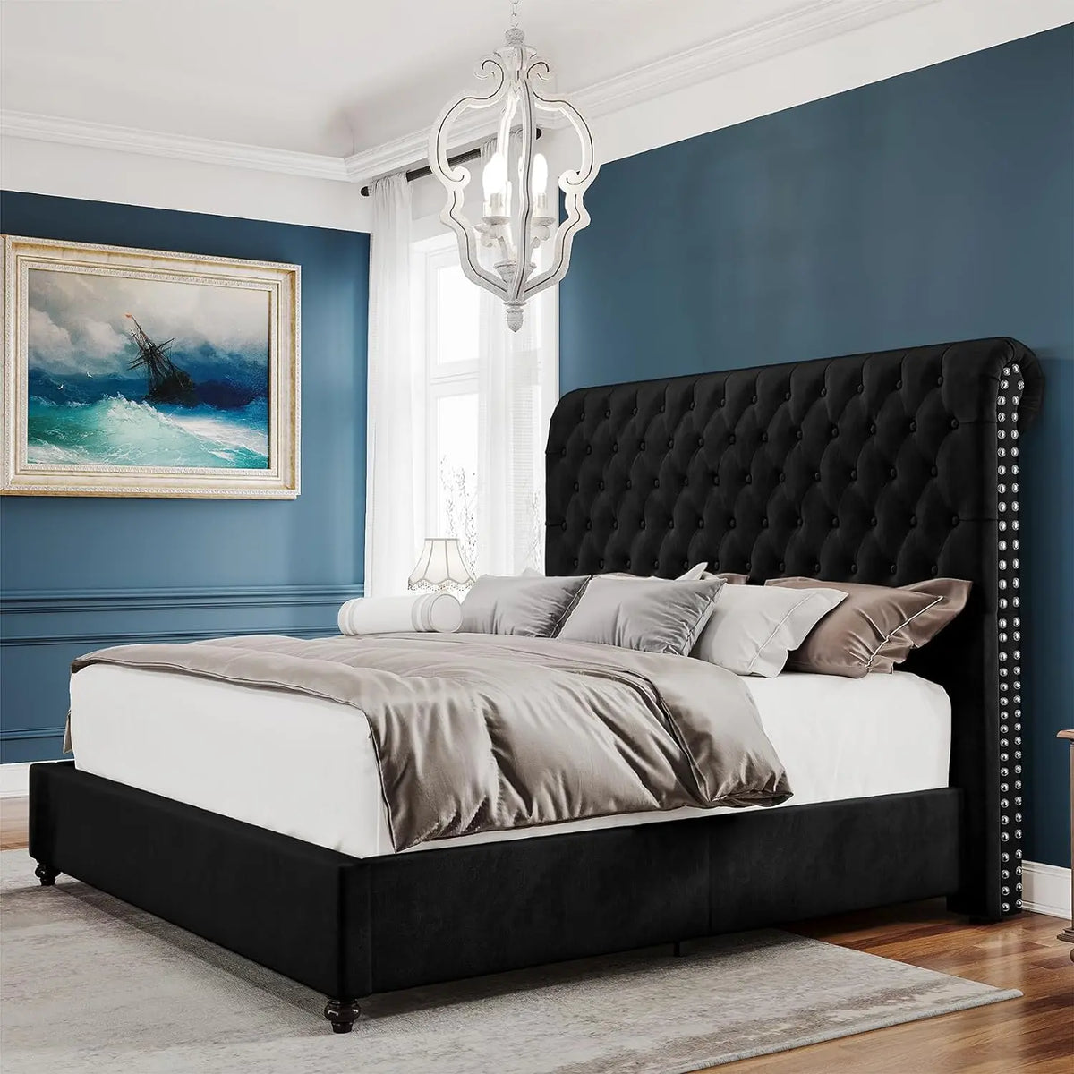 Allegra King Bed Frame - Amerlife