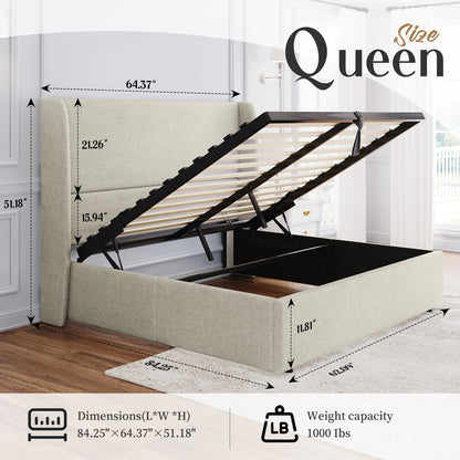 Queen / Linen Khaki