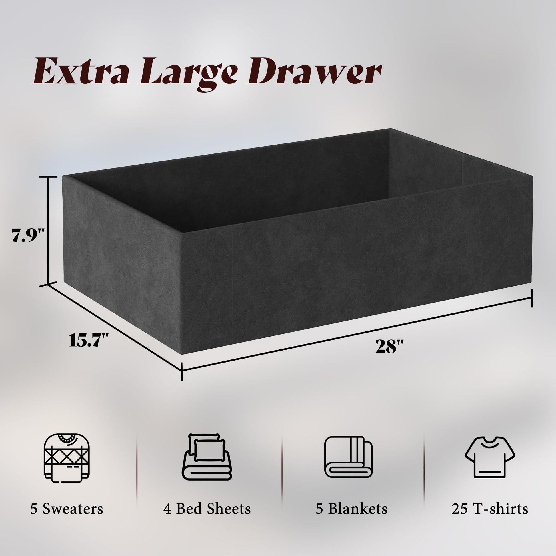 Veltrix LED Storage Velvet Bed Frame Amerlife Twin / Black