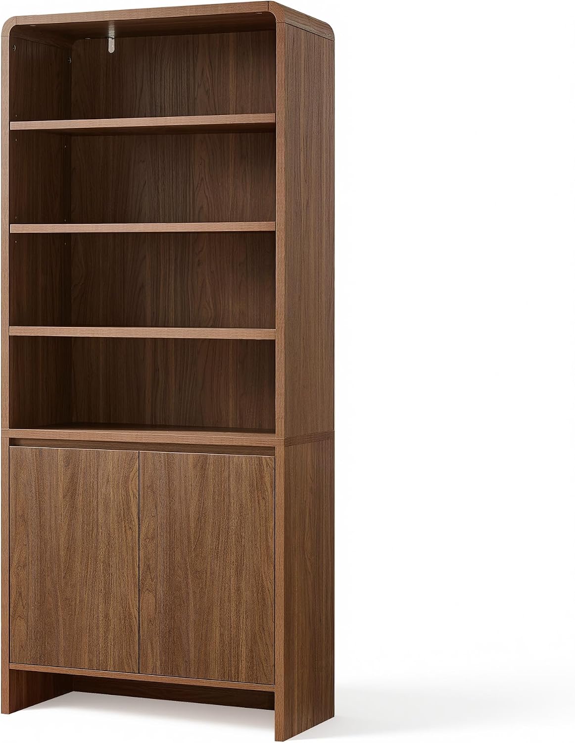 Arcova 71" Tall Bookshelf Amerlife Rustic Brown
