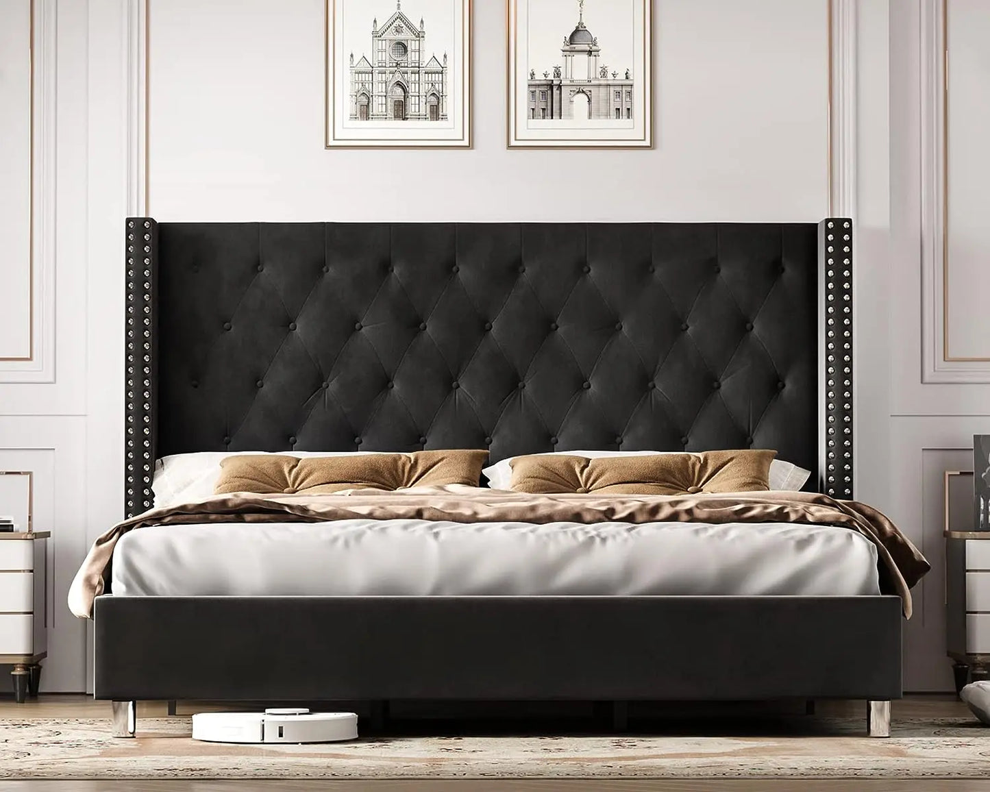 Farfalle King Bed Frame - Amerlife