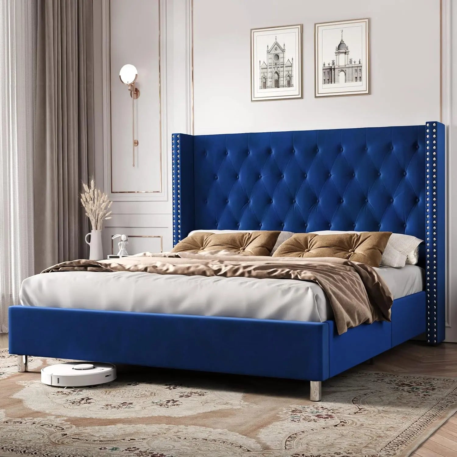 Farfalle King Bed Frame - Amerlife