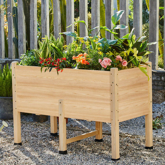 Cultiva Solid Fir Wood Raised Garden Bed-4*2FT
