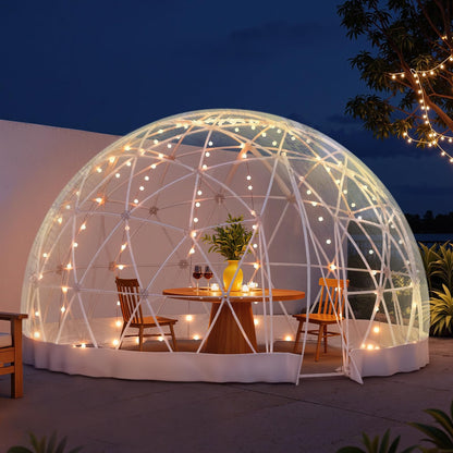 Clear Outdoor Garden Dome Tent-12FT