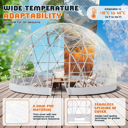 Clear Outdoor Garden Dome Tent-15FT